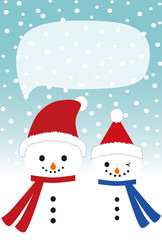 Snowman  ゆきだるま