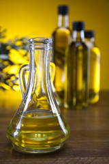 Carafe with olive oil 