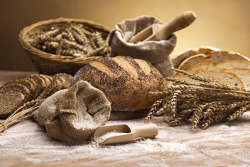 Variety of whole wheat bread 