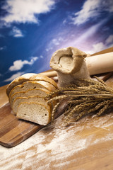 Variety of whole wheat bread 