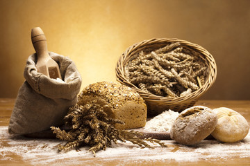 Backed goods, Bread