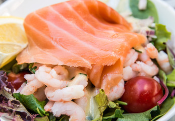 Fresh seafood salad