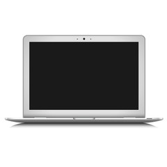 Vector Laptop isolated on white background