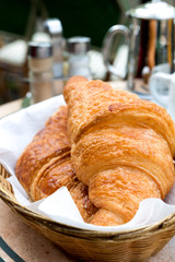 fresh croissant