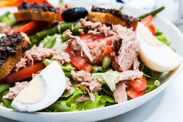 Delicious fresh salad