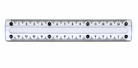 Transparent ruler © Juulijs