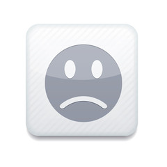  white smile icon. 