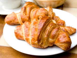 fresh croissant