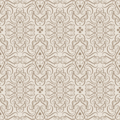 Beige wallpaper pattern