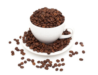 cup of coffee beans