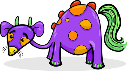 cartoon funny fantasy creature