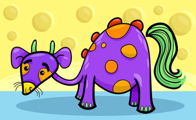 cartoon funny fantasy creature