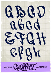 Graffiti alphabet