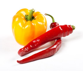 Acute and sweet peppers