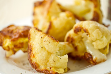 fried cauliflower
