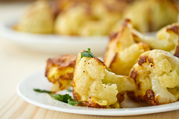 fried cauliflower