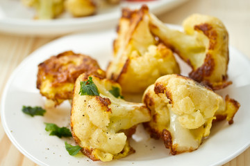 fried cauliflower