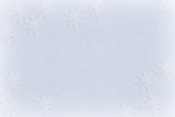 Snowflakes background