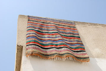 tapis dans la medina de bizerte © fannyes