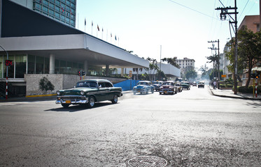 Vintage car in Havana, Cuba