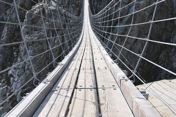 Panele Szklane  Most Trift, Szwajcaria