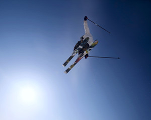Freeride skier