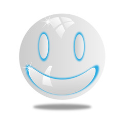 Obraz premium 3d smiling smile