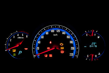 Car dashboard