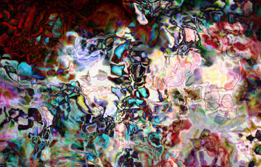 abstract background, color painted graffiti