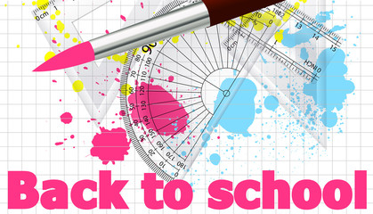Back to School - Vector Illustration