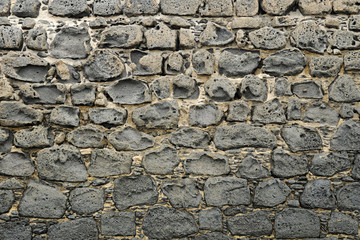 Rough stone wall