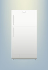 Refrigerator or Fridge Vector Illustartion