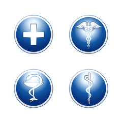 Obraz premium Medical icons