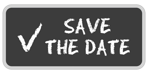 CB-Sticker TF eckig oc SAVE THE DATE