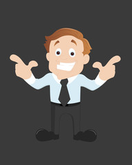 Happy Businessman Vector