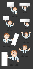 Businessman Illustration Set