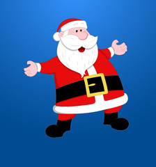 Santa Christmas Vector Illustration