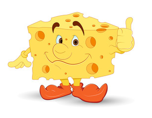 Cheese Vector Character