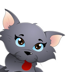 Cute Cat Vector
