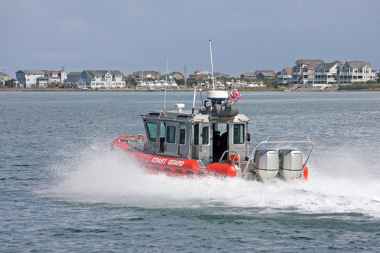 Coastguard boat