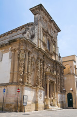 Obraz premium Church of St. Domenico. Nardò. Puglia. Italy.
