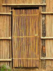 Simple Bamboo Door
