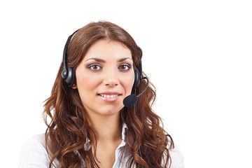 Fototapeta premium Young business woman