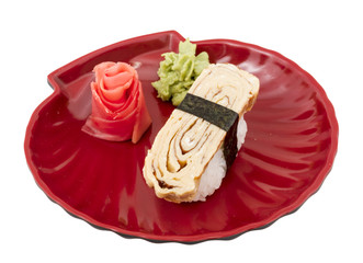 Tamago (Omelet) sushi