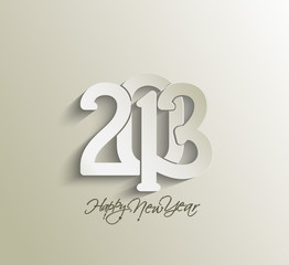 New year 2013 background. Vector illustration