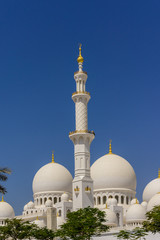 Fototapeta na wymiar Sheikh Zayed Grand Mosque, Abu Dhabi, Zjednoczone Emiraty Arabskie