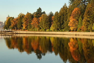 Stanley Park, Seawall Colors