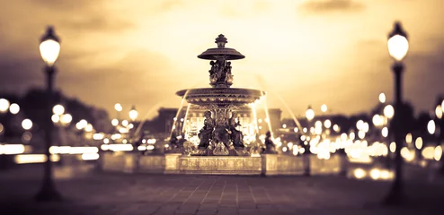 Foto op Canvas Parijs Place de la Concorde © Beboy