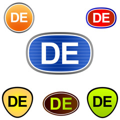 D. E. Company Logo