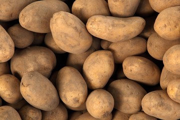 Raw potatoes